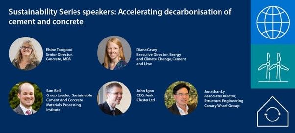 Accelerating Decarbonisation of Cement and Concrete
